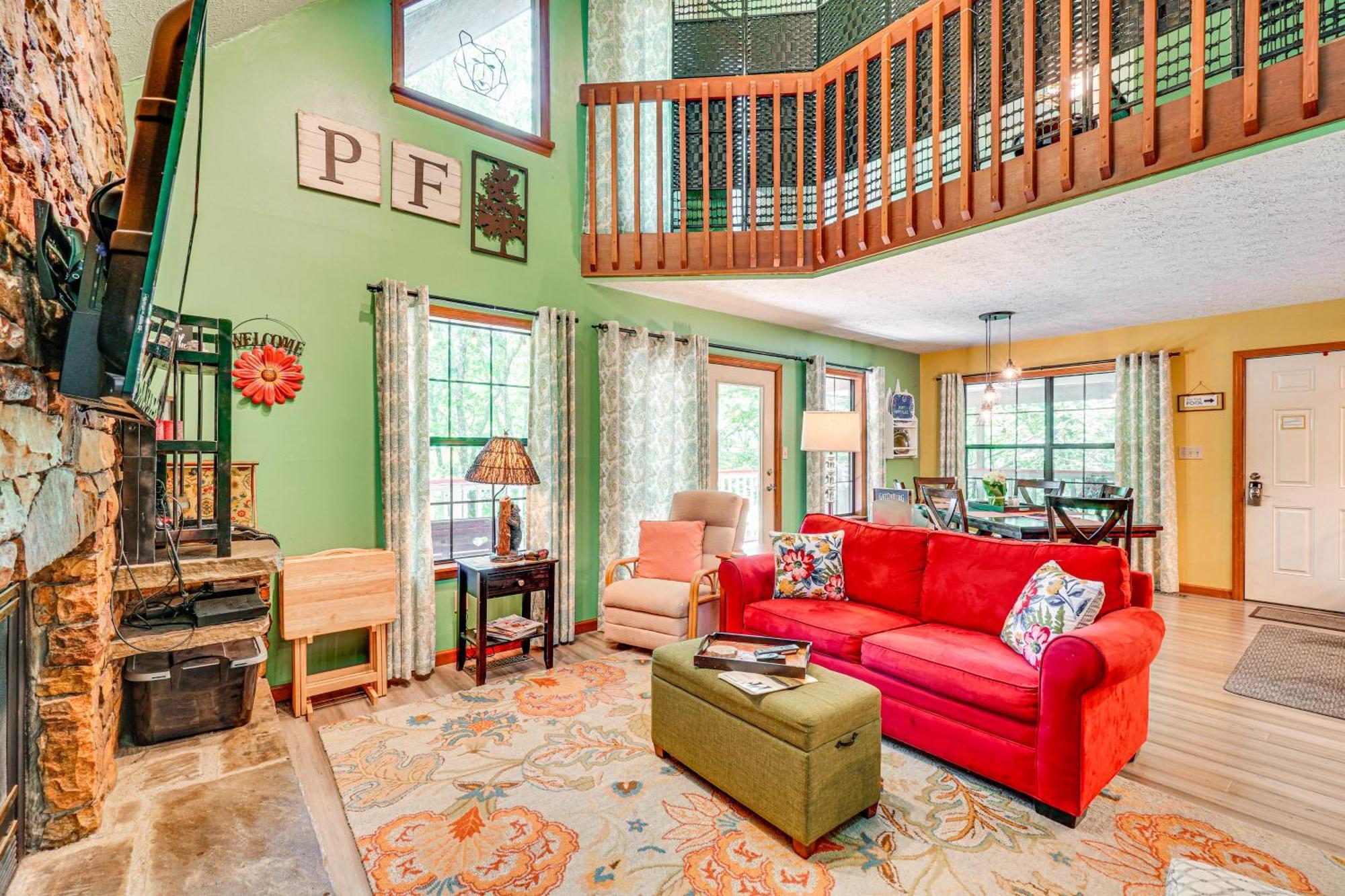 Smoky Mountain Cabin With Deck And Hot Tub! Pigeon Forge Luaran gambar