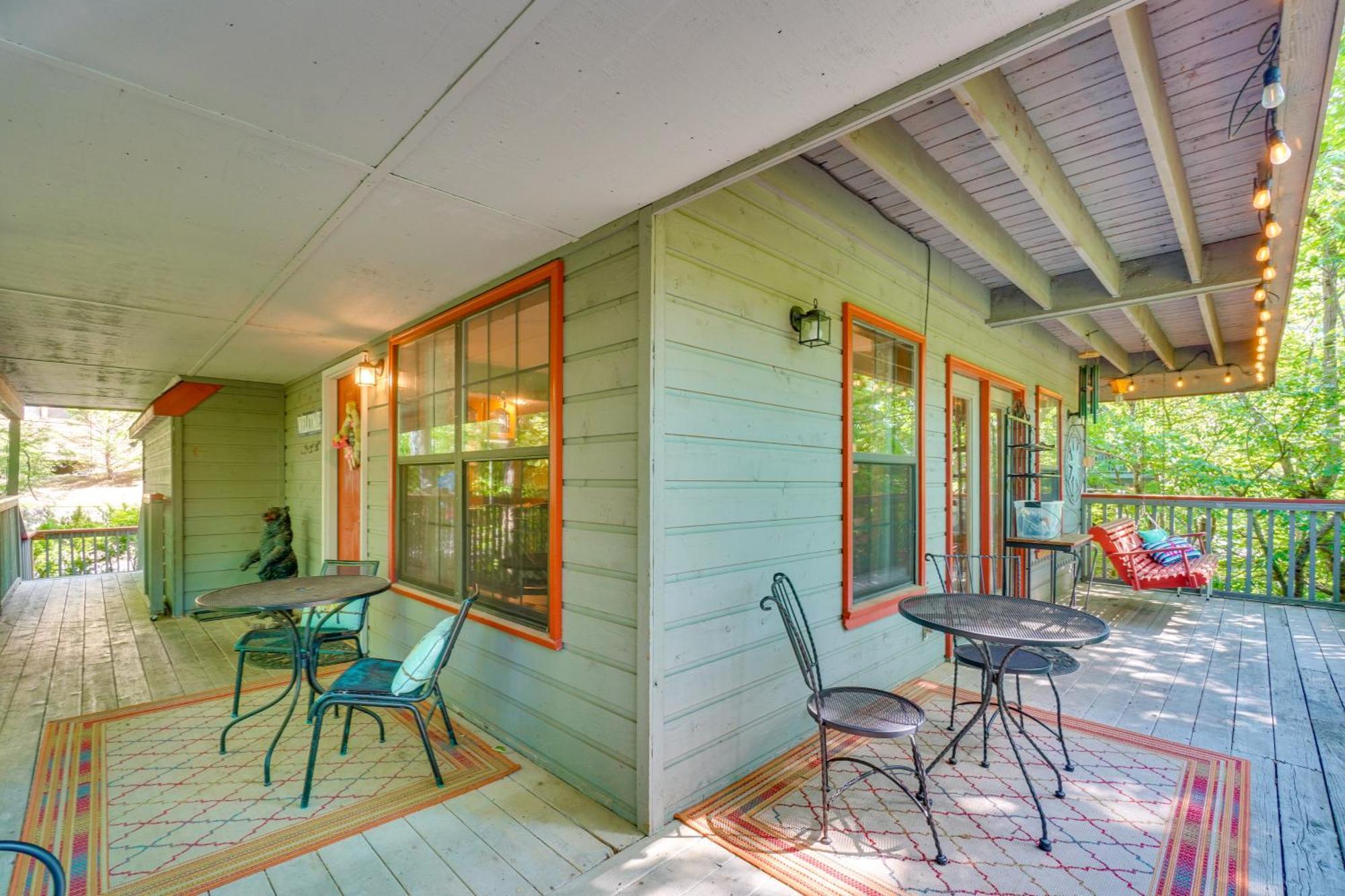 Smoky Mountain Cabin With Deck And Hot Tub! Pigeon Forge Luaran gambar