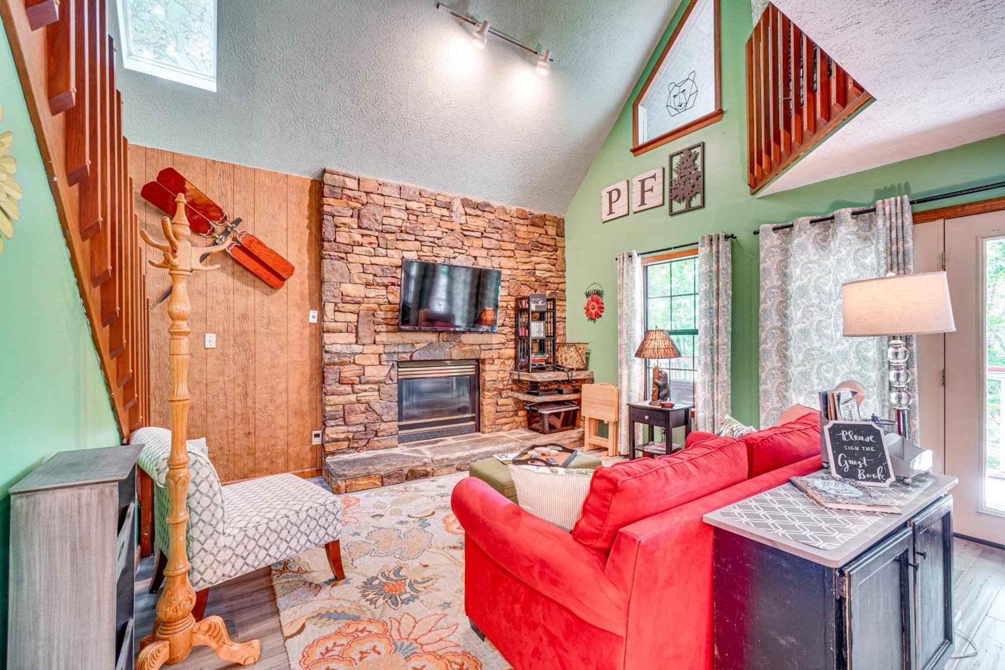 Smoky Mountain Cabin With Deck And Hot Tub! Pigeon Forge Luaran gambar