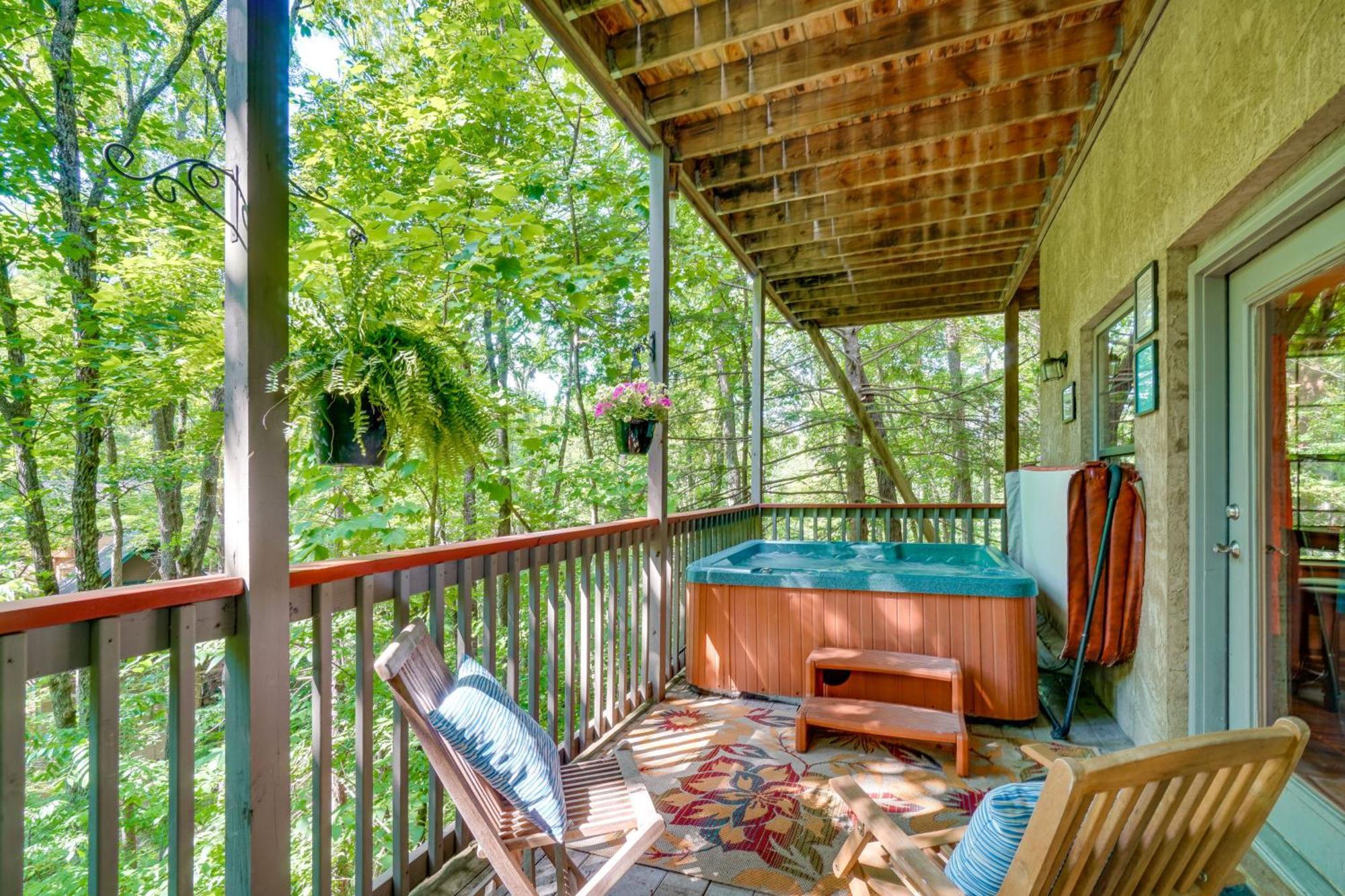 Smoky Mountain Cabin With Deck And Hot Tub! Pigeon Forge Luaran gambar